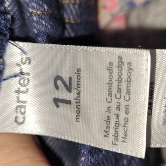 Bundle of 12 Month Carters Leggings - Picture 6 of 6